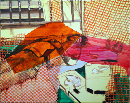 ioana aron new year's eve, 2024 (tehnica mixta)