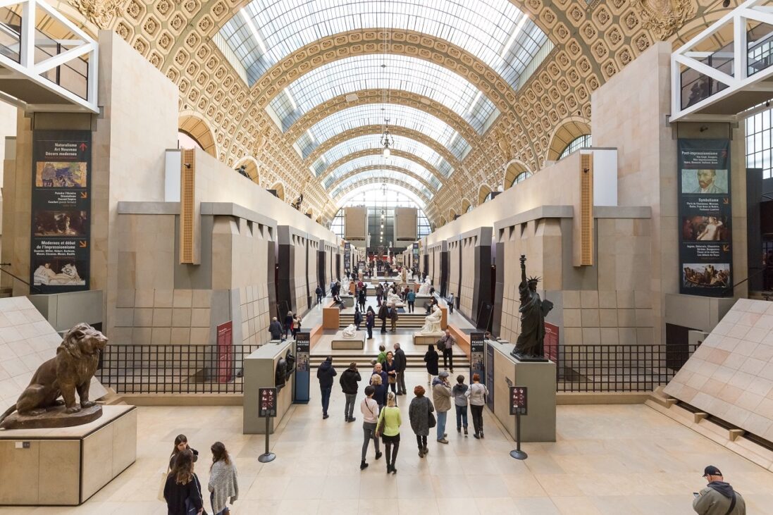 paris,,france, ,november,27,,2018:,musee,d'orsay,in,paris