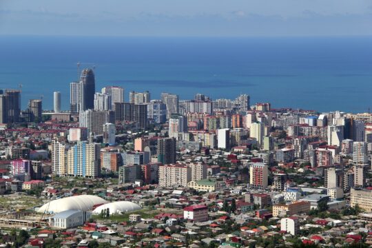 sukhumi,urban,landscape,,georgia