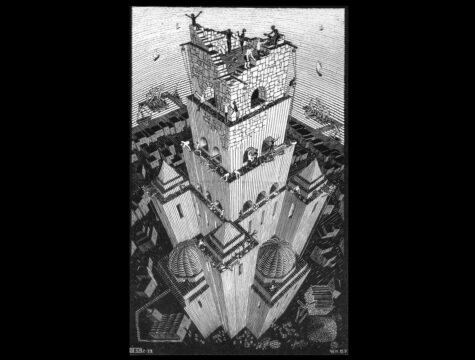 tower of babel, escher