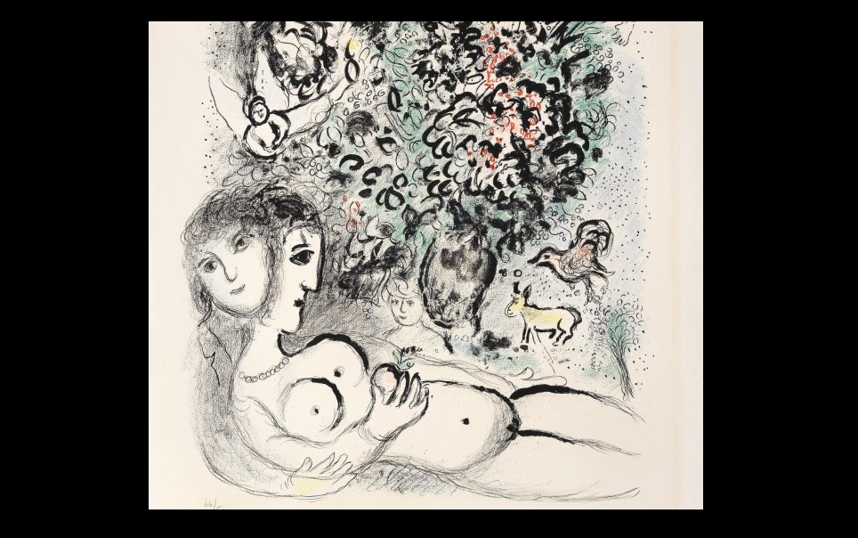marc chagall, eve, bonhams