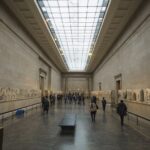 london,,england, ,february,2017:,the,parthenon,galleries.,elgin,marbles