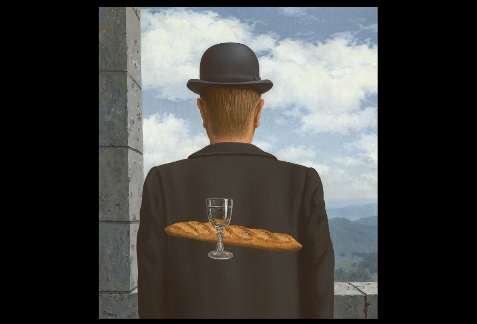 l ami intime, magritte