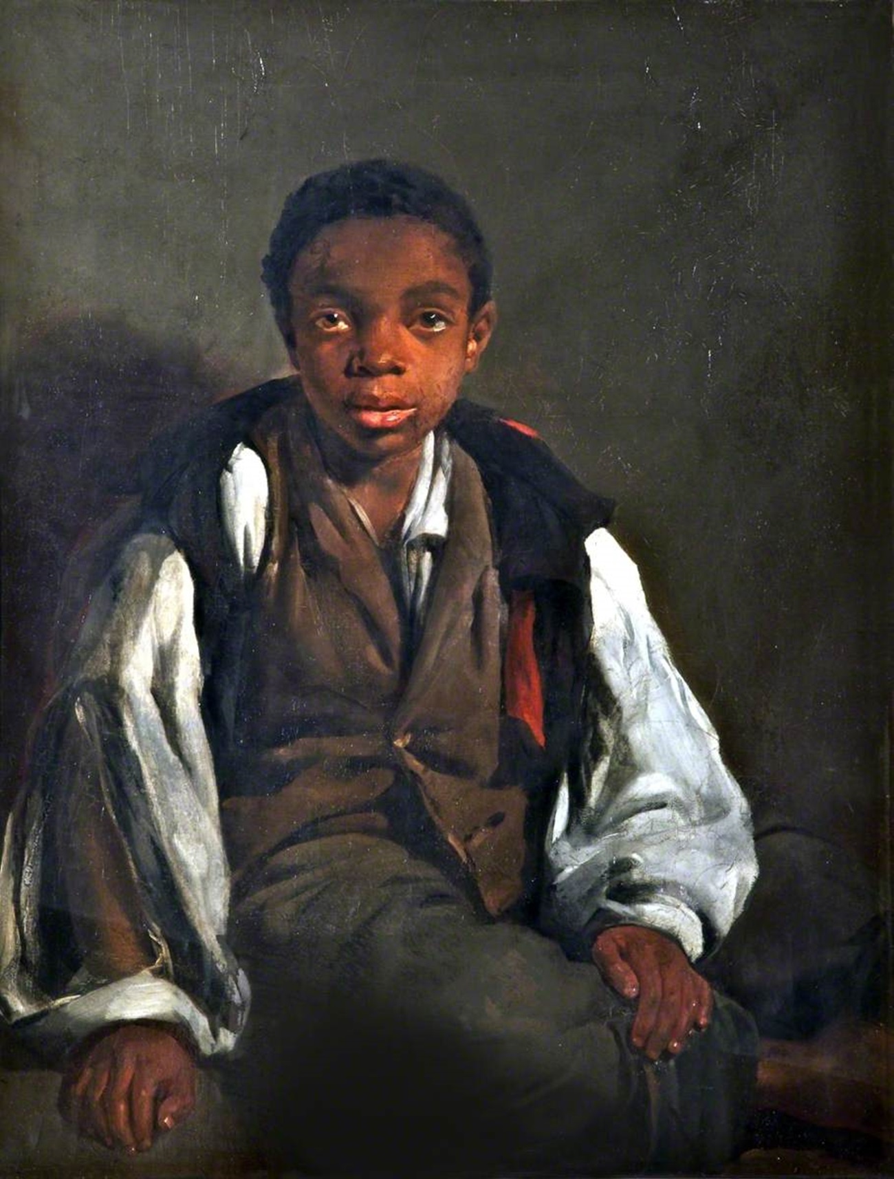 windus, william lindsay, 1822 1907; the black boy