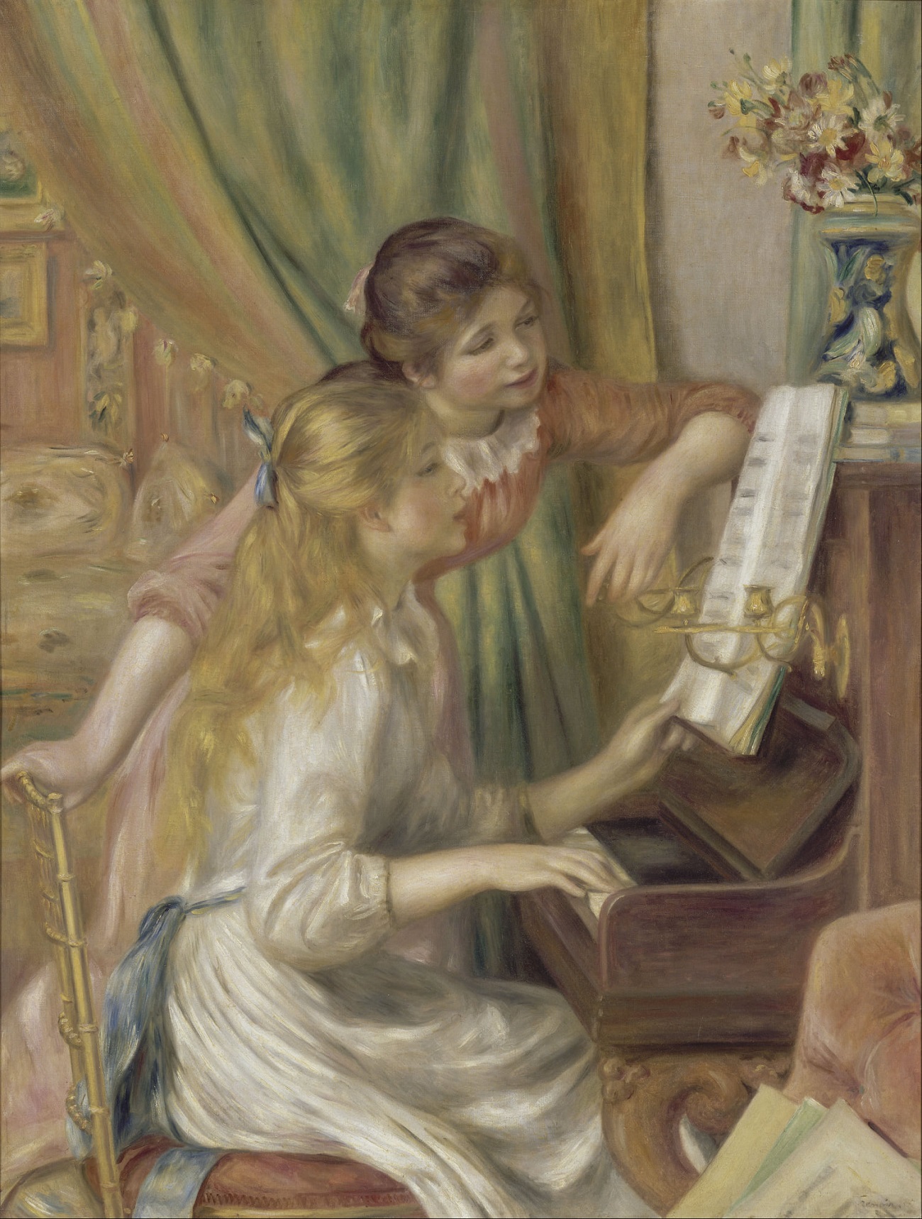 jeunes filles au piano renoir