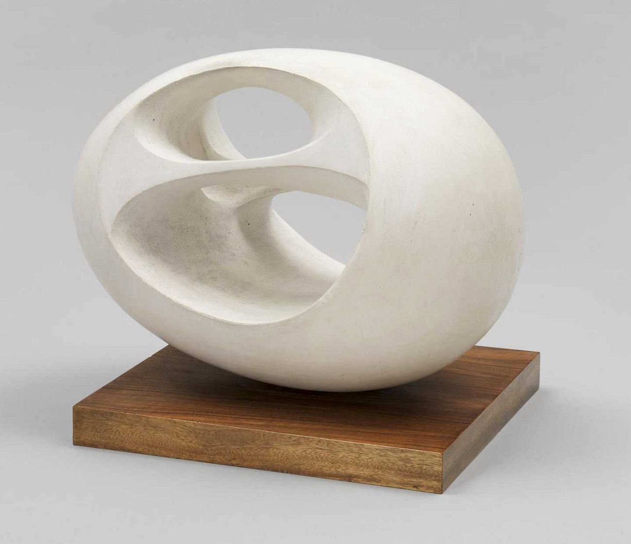 oval sculpture (no. 2) 1943, cast 1958 by dame barbara hepworth 1903 1975