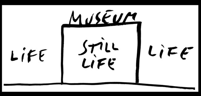 dan perjovschi muzeu múzeum museum afiș