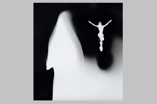 dora maar, virgin and crucifix, 1980, amar gallery