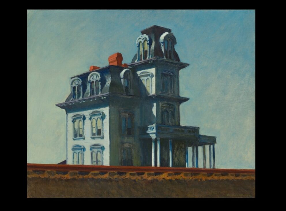 hopper, house by the railroad (1925)