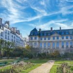 paris,,france,,the,picasso,museum,in,the,marais,,beautiful,mansion,