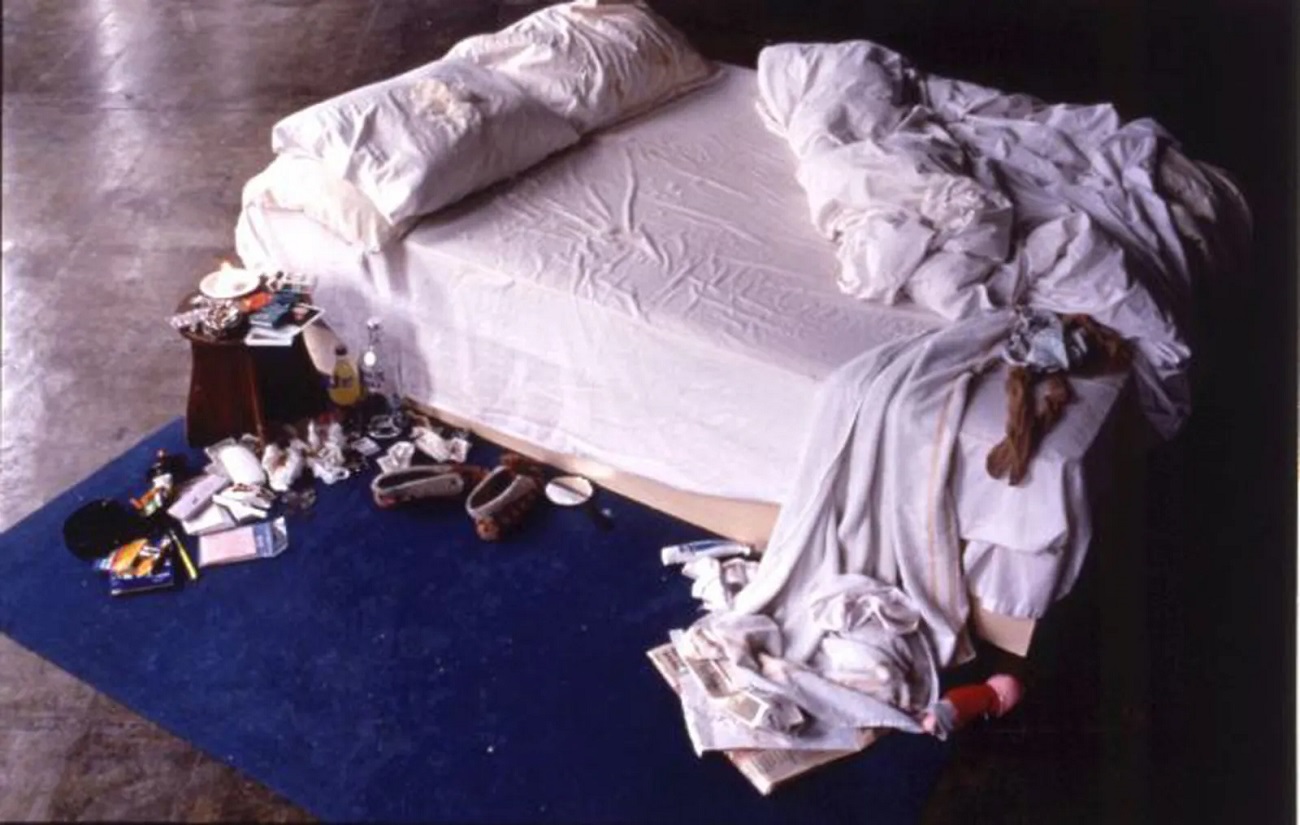 my bed, tracey emin, white cube