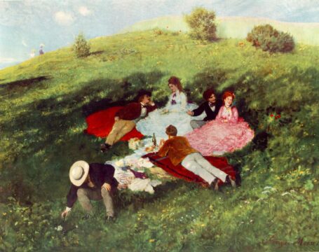 szinyei merse, pál picnic in may (1873)