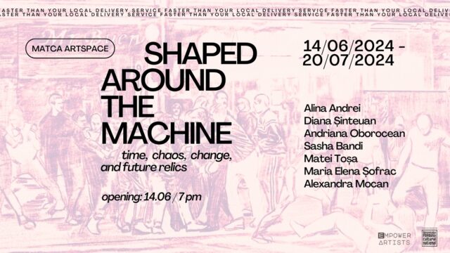 shaped around the machine