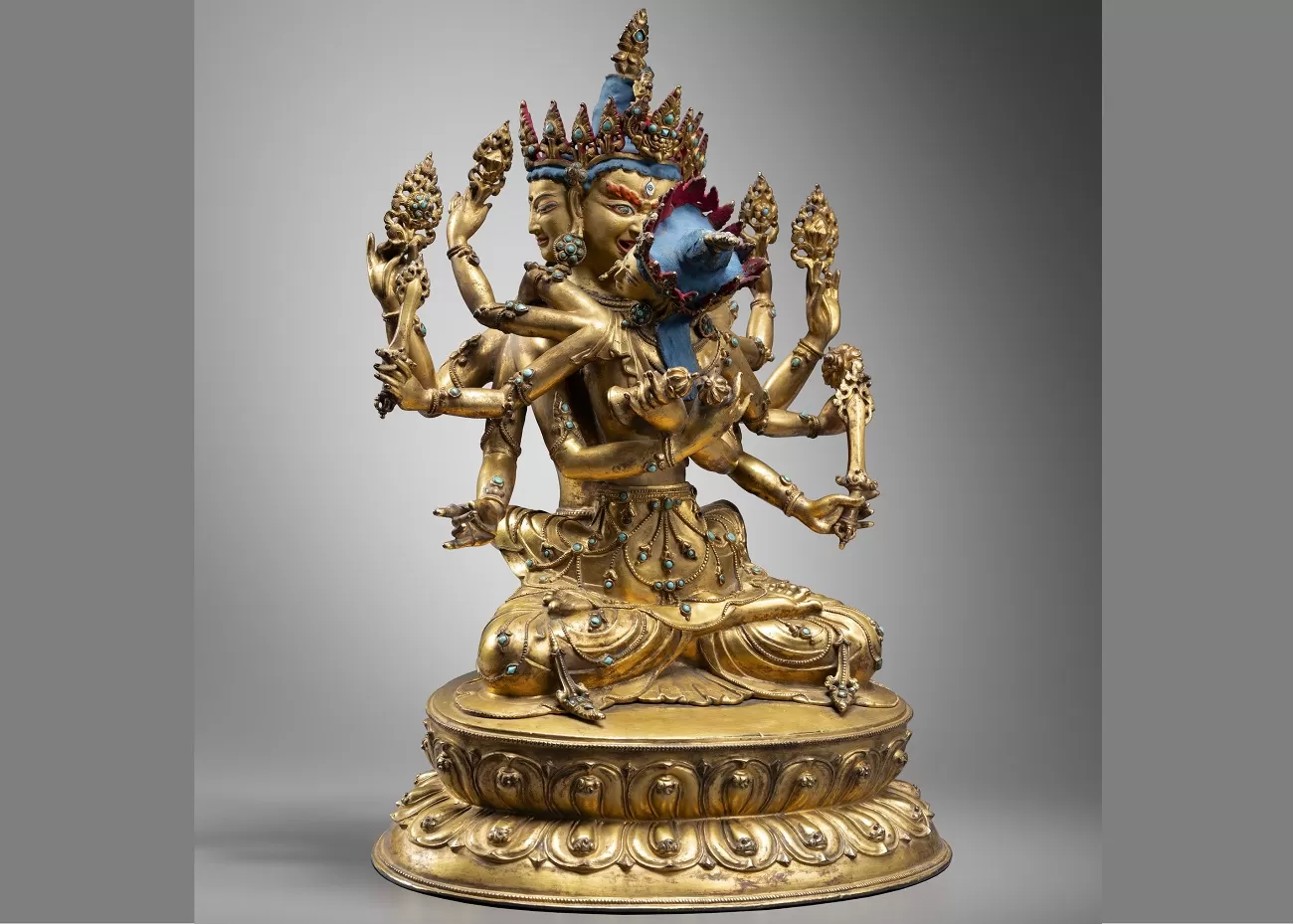guhyasamaya akshobhya, tibet, xv. rijksmuseum