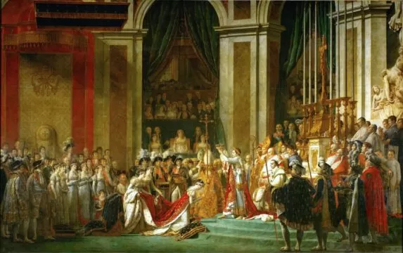 jacques louis david, the coronation of the emperor napoleon i
