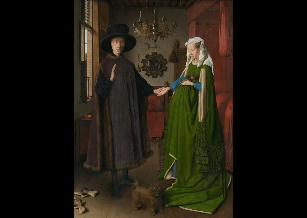 portretul sotilor arnolfini, eyck