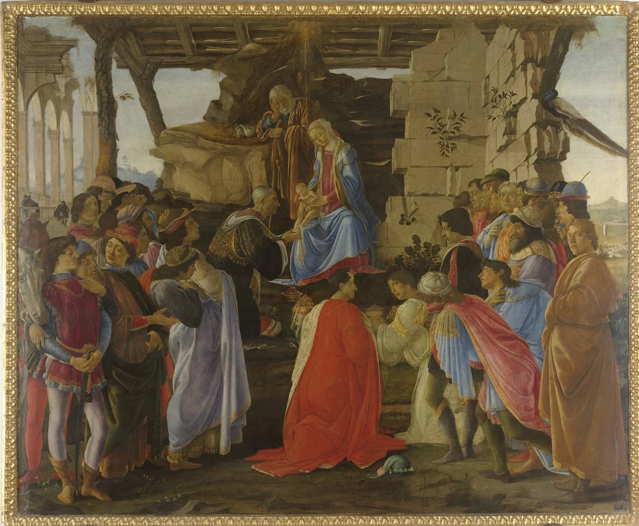 sandro botticelli, adoratia magilor