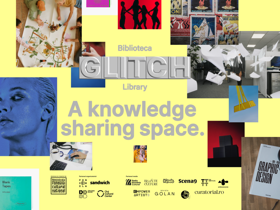 glitch library poster