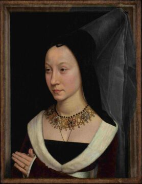 hans memling, maria portinari, c. 1470