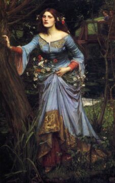 John William Waterhouse, Ophelia,1894