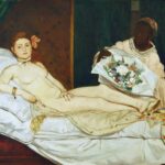 Privirea îndrăzneață a Olympiei lui Manet, 1865