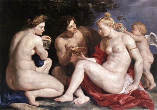 Peter Paul Rubens - Venus, Cupidon, Bahus și Ceres