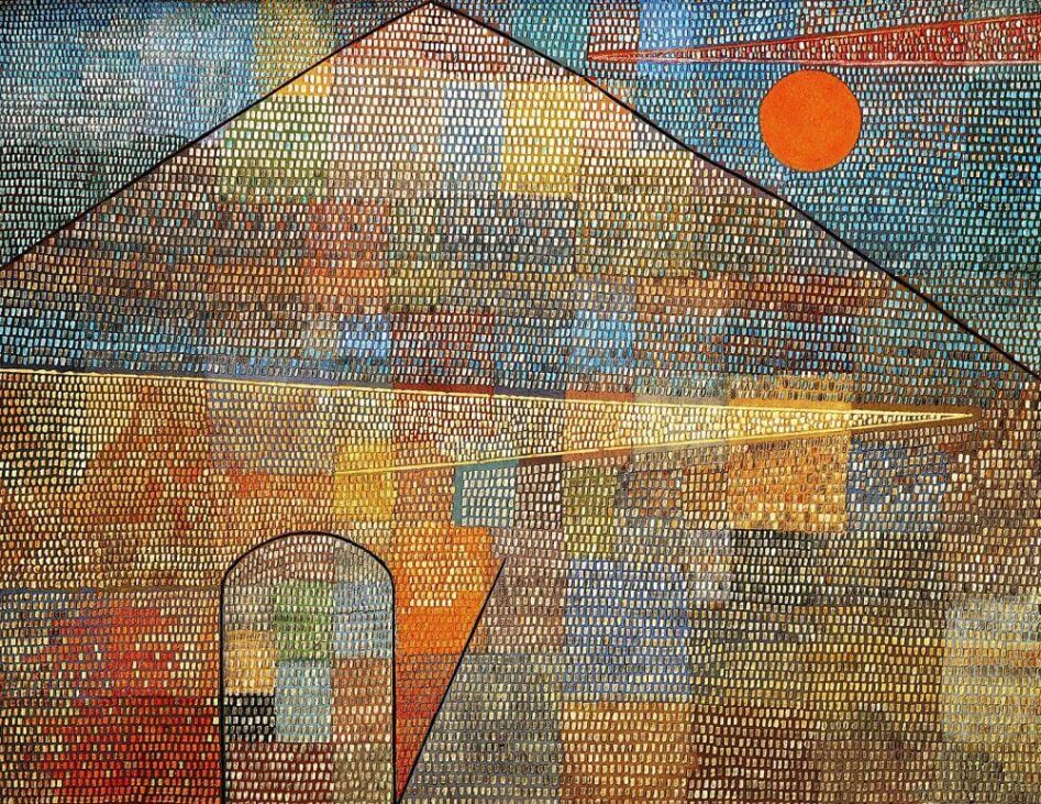 ad parnassum, 1932, by paul klee