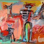 jean michel basquiat boy and dog in a johnnypump 1982