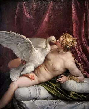 paolo veronese's leda and the swan c 1585