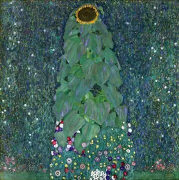 sunflower klimt