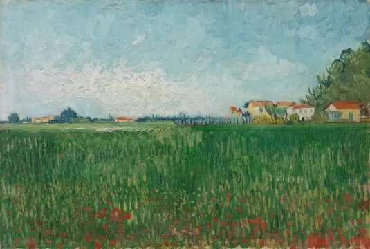 veld met klaprozen s0033v1962 van gogh museum copy