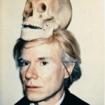 andy warhol, autoportret cu craniu