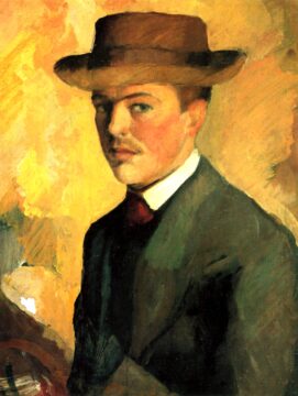 autoportret, 1909