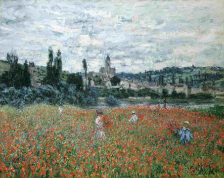 claude monet, câmp de maci, c. 1879