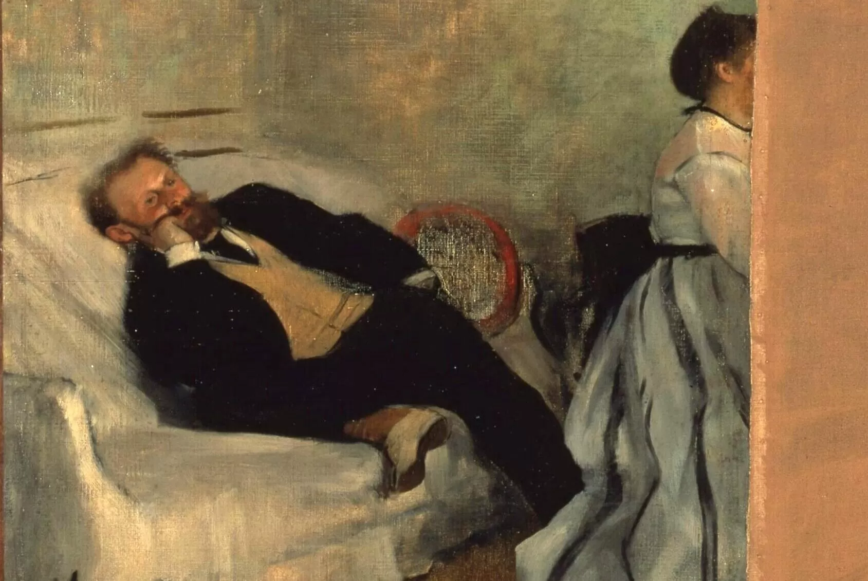 edgar degas domnul și doamna manet, 1866