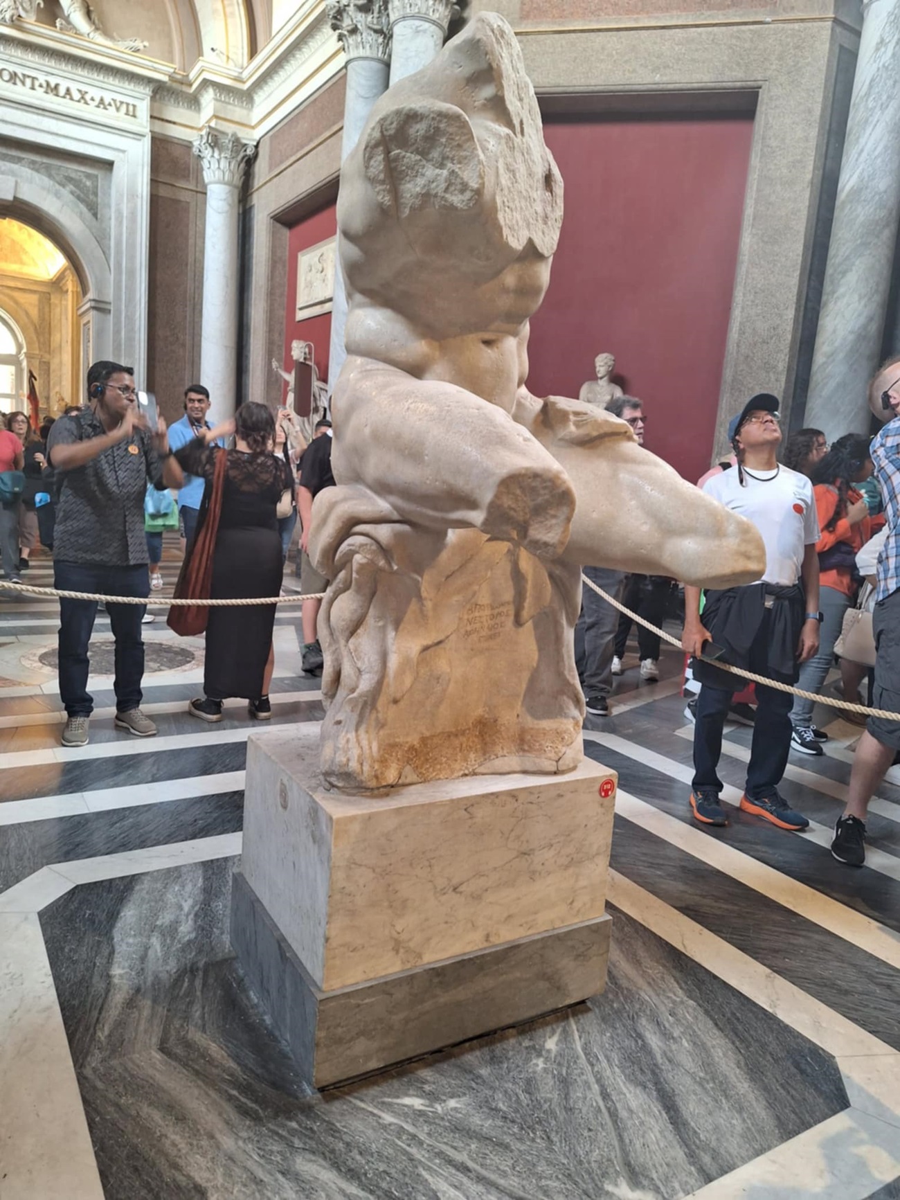 the belvedere torso musei vaticani curatorial