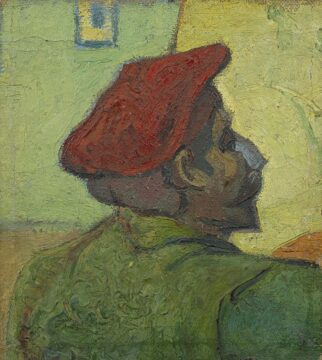 vincent van gogh, paul gauguin (omul cu beretă roșie), 1888