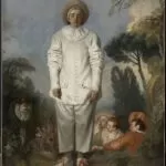 pierrot antoine watteau musee de louvre