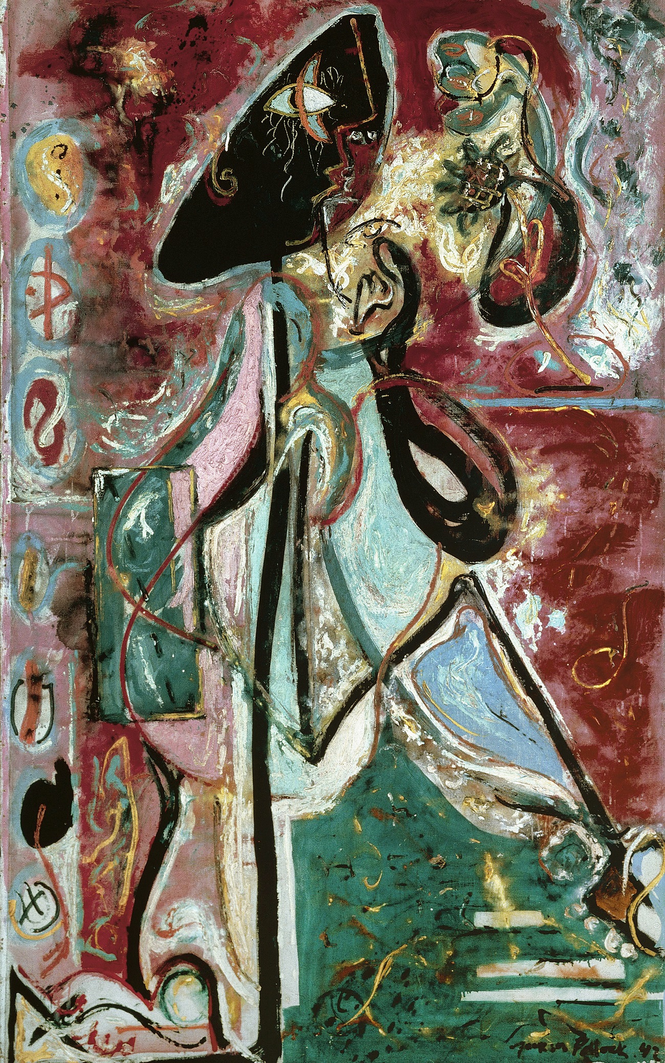 moon woman, 1942 (oil on canvas)