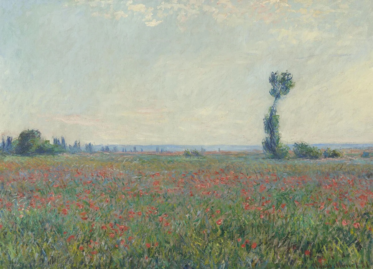 poppy field monet