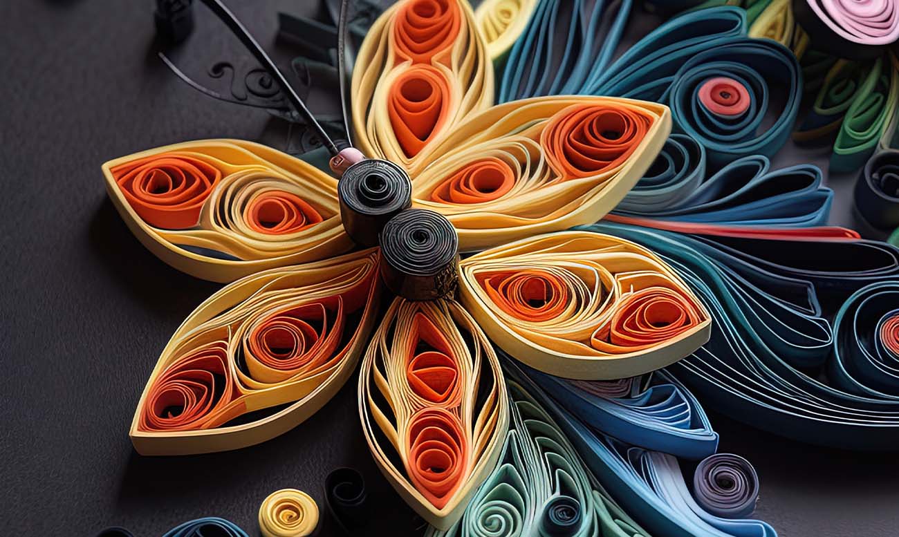 quilling flower