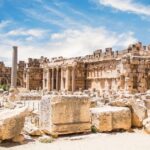 beautiful,view,of,baalbek,roman,ruins,in,baalbek,,lebanon