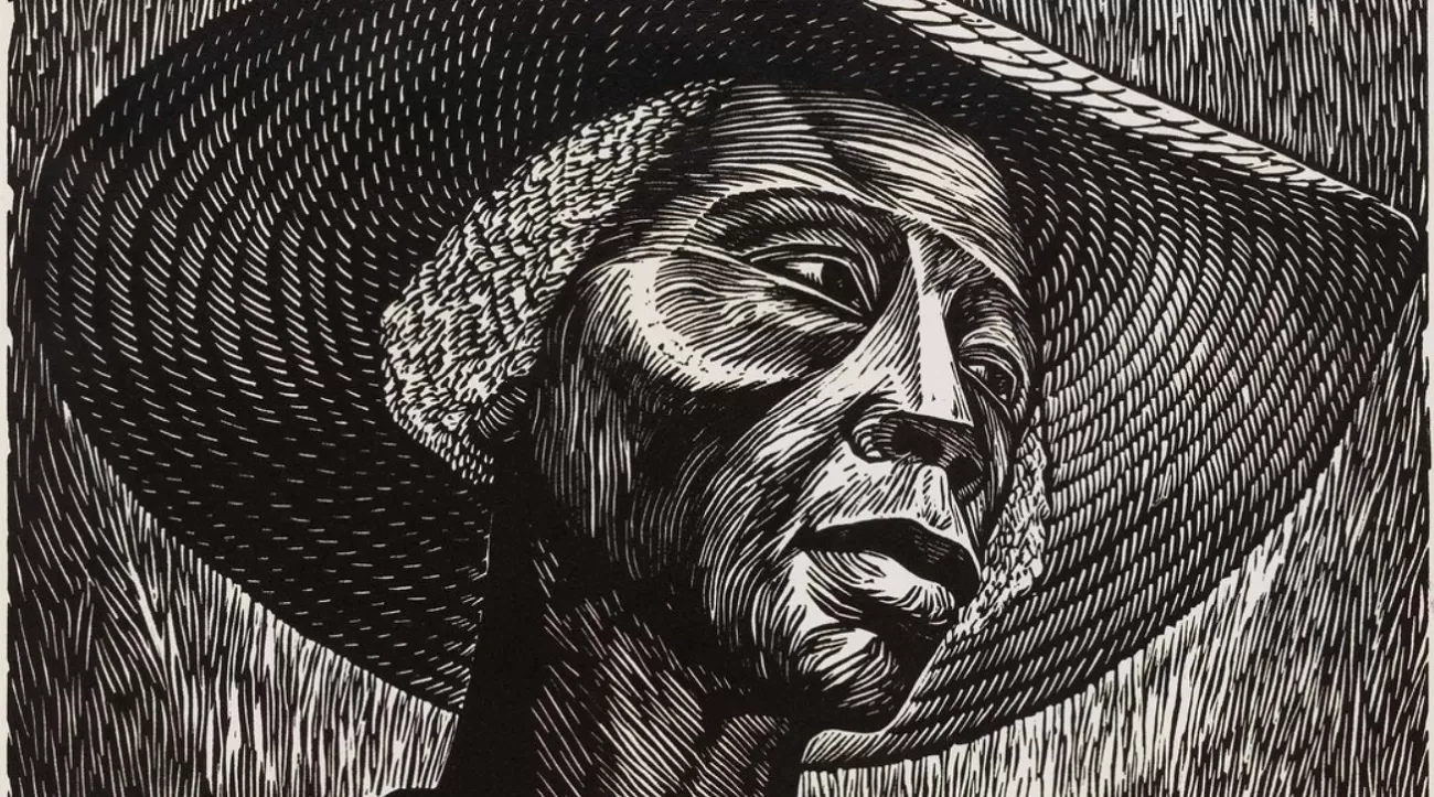 elizabeth catlett, sharecropper, 1952