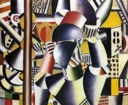 fernand leger, acrobati la circ, 1918