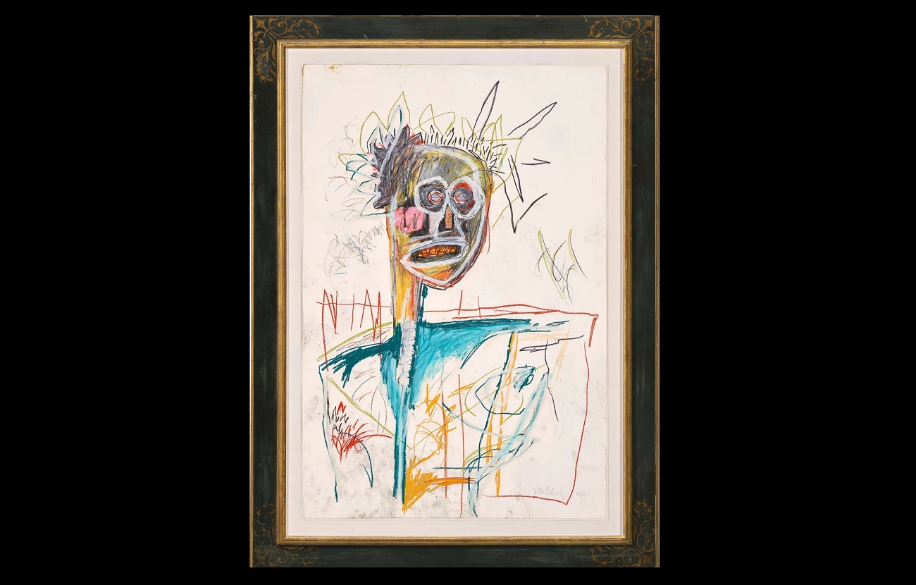 jean michel basquiat, portret neintitulat, christies