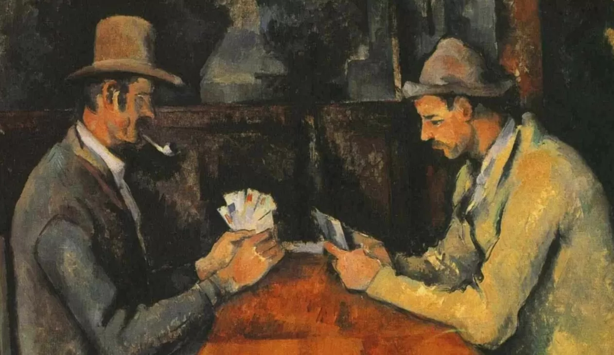 paul cézanne, les joueurs de carte (1892 95)