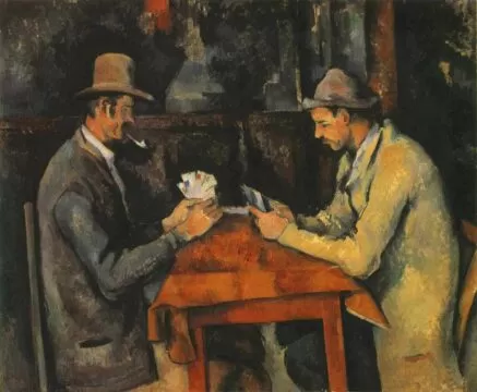 paul cézanne, les joueurs de carte (1892 95)