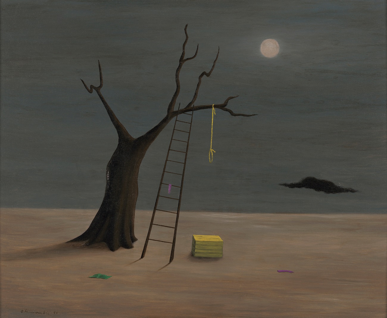 gertrude abercrombie, charlie parker's favorite painting, 1946