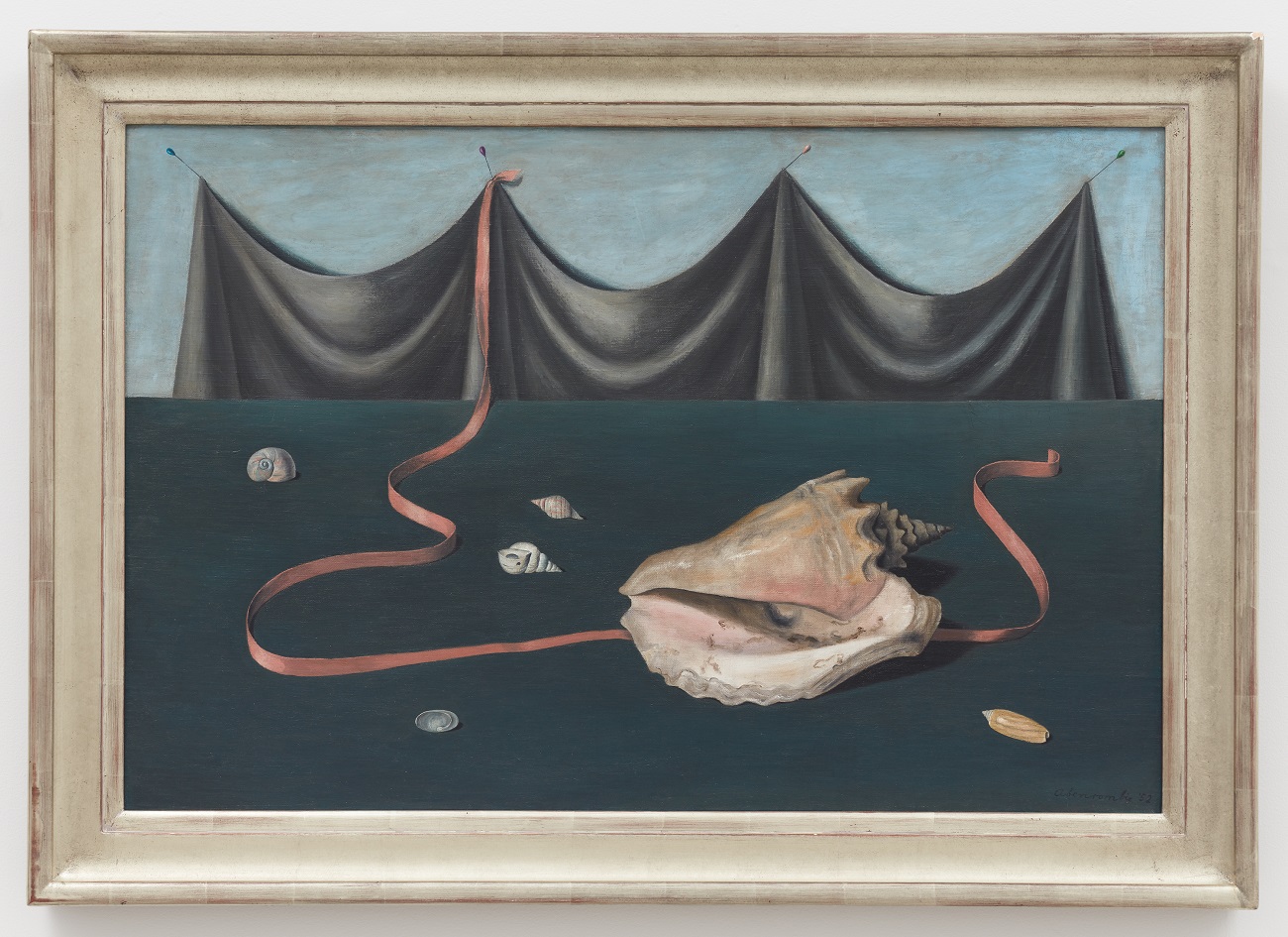 gertrude abercrombie, shell and drape, 1952, karma gallery