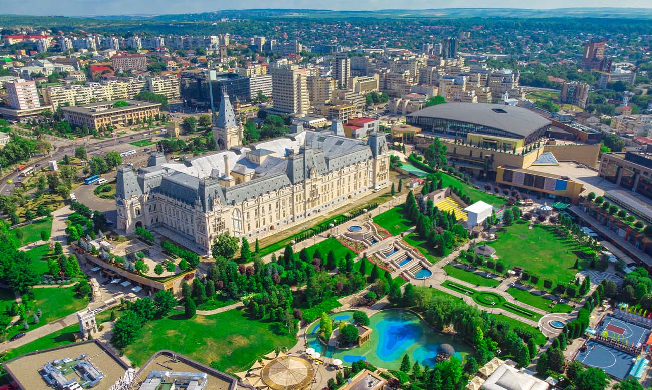 iasi, aerial